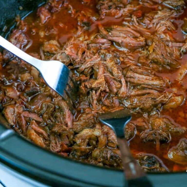 beef barbacoa in crock pot