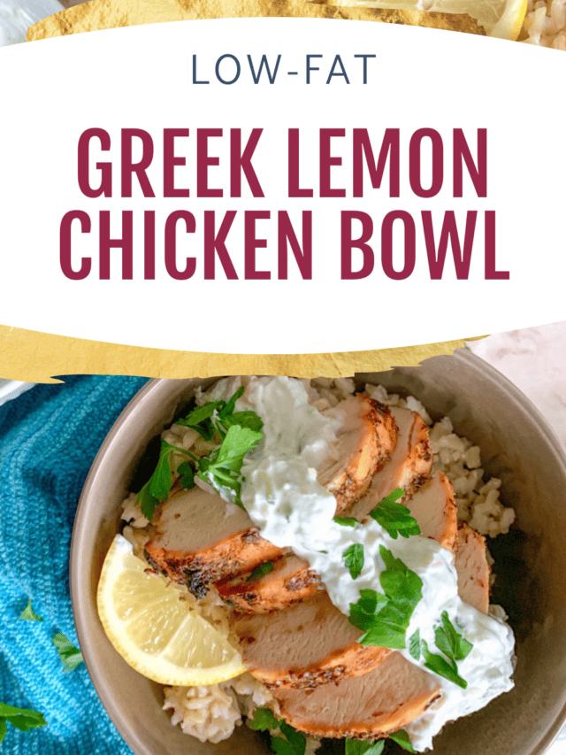 Greek Lemon Chicken Bowls