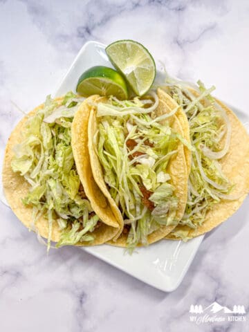 Easy Ground Beef Street Tacos