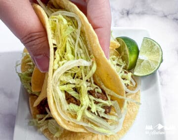 Easy Ground Beef Street Tacos
