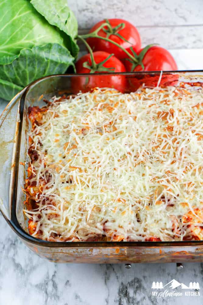 baked cabbage roll casserole