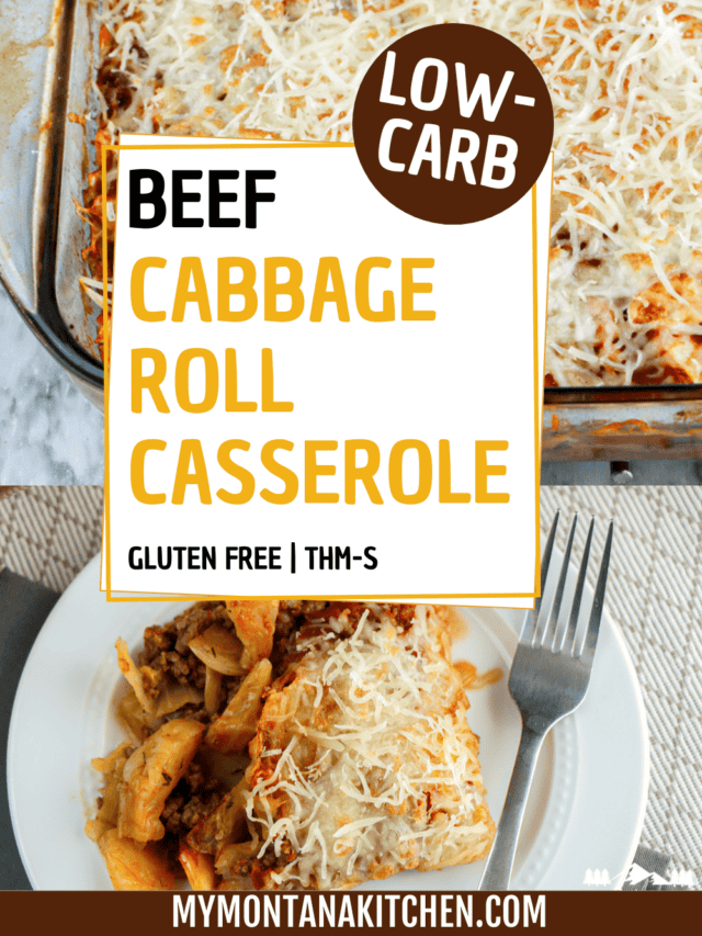 Savory Cabbage Roll Casserole Recipe