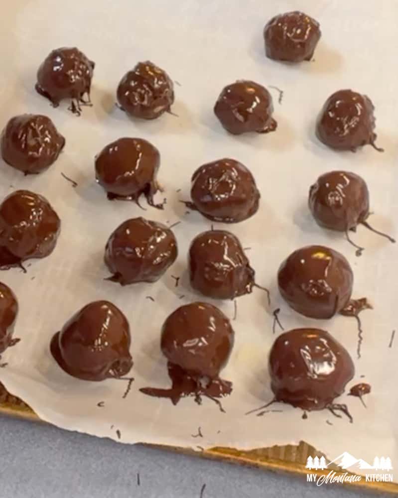 martha washington candies with chocolate