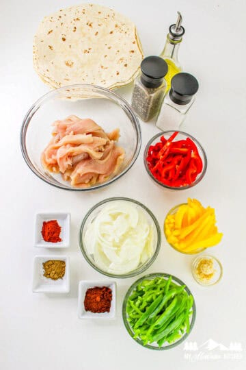 Photo inspiration: Picture Idea: Chicken Fajita Wraps Recipe Easiest Chicken Fajitas
