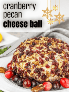 Cranberry Pecan Cheeseball Recipe