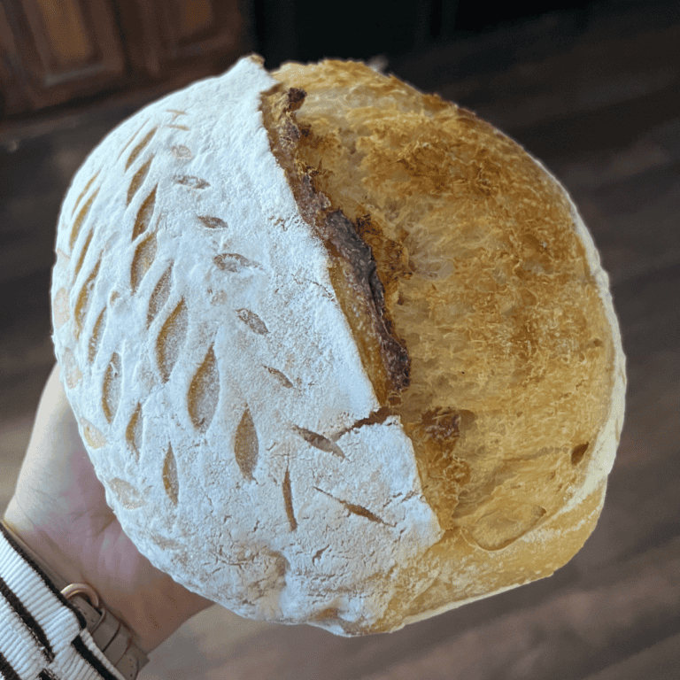 artisan sourdough loaf