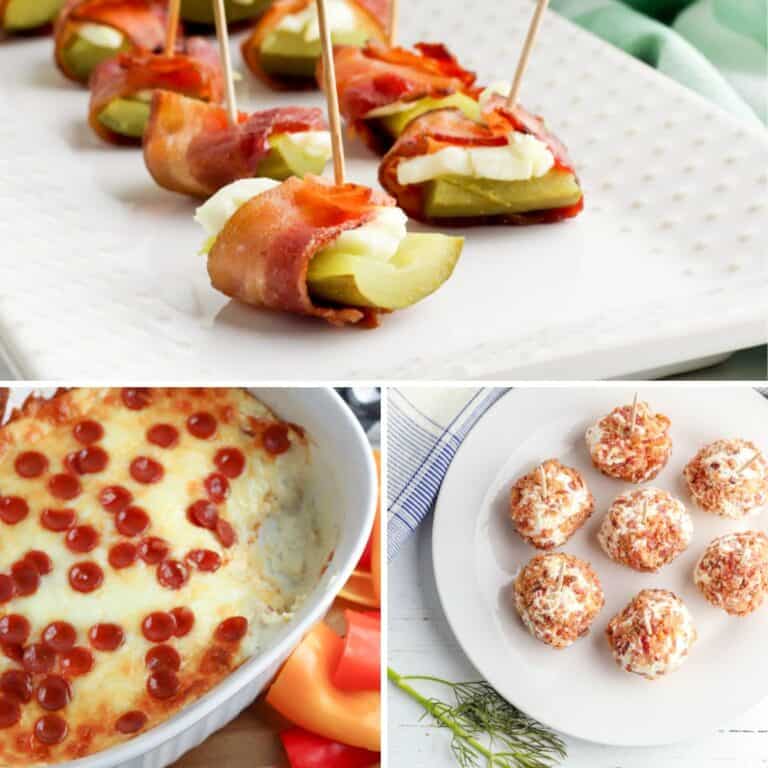 various keto appetizers