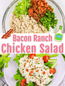 Bacon Ranch Chicken Salad Recipe
