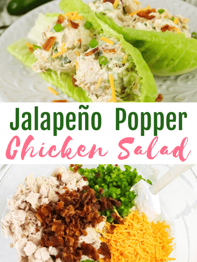 Jalapeño Popper Chicken Salad Recipe