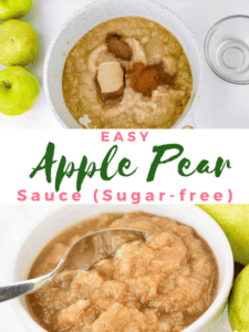 Apple Pear Sauce Recipe