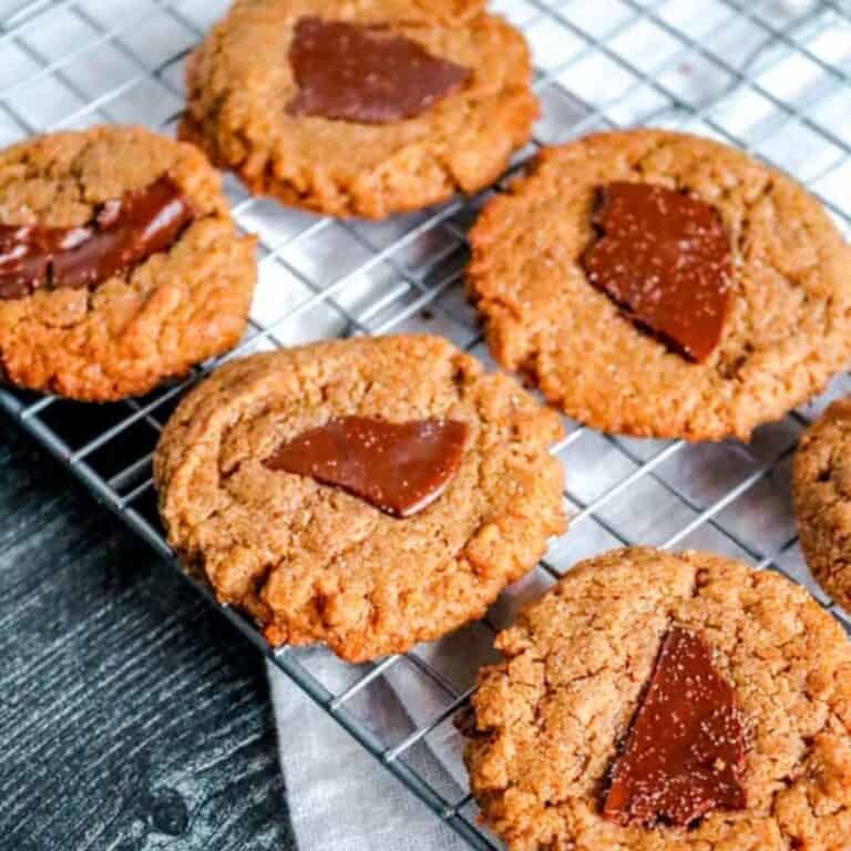 Keto Almond Butter Chocolate Cookies