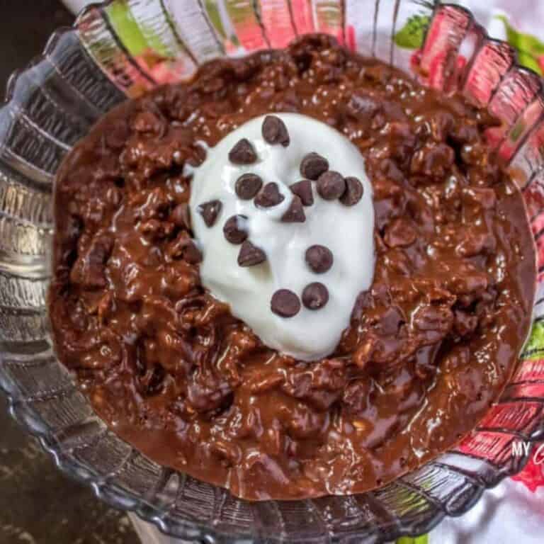 Brownie Batter Chocolate Oatmeal