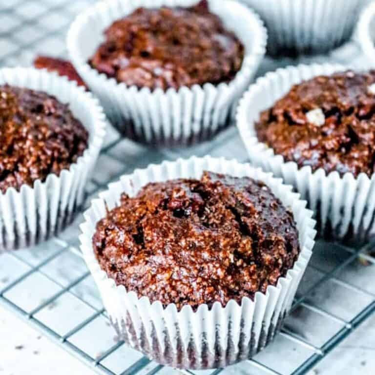 Keto Chocolate Pecan Muffins