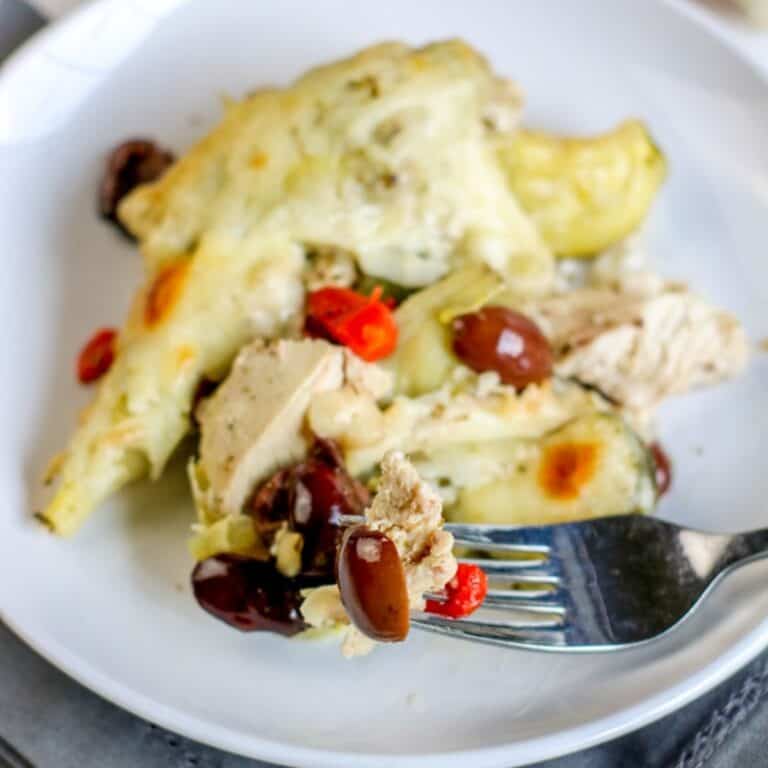 Low-Carb Greek Chicken Casserole