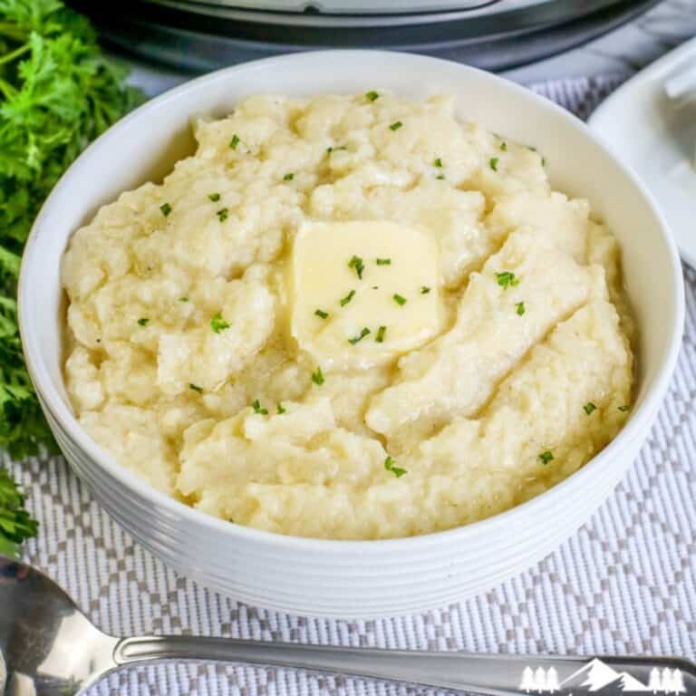 Instant Pot Mashed Cauliflower