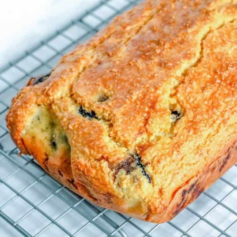 Keto Blueberry Bread