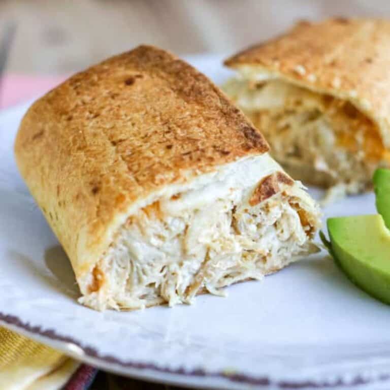 Low Carb Air Fryer Chicken Chimichangas