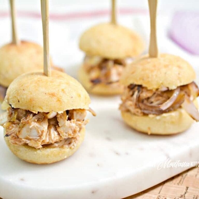 BBQ Chicken Keto Sliders