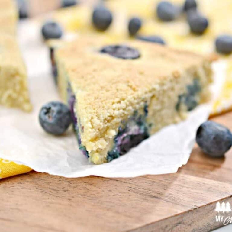 Keto Blueberry Lemon Scones