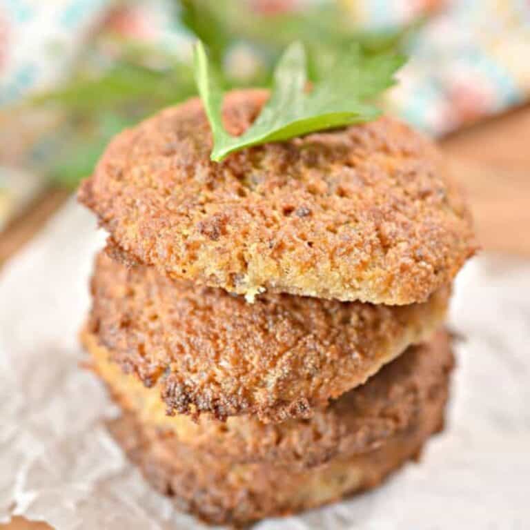 Keto Savory Breakfast Cookies With Sausage