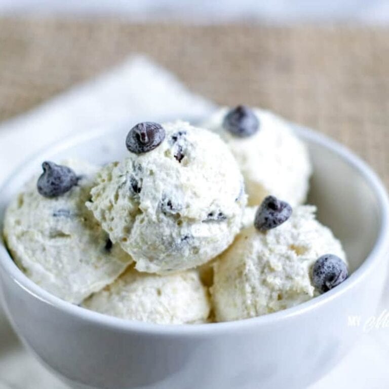 Keto Cookie Dough Fat Bombs