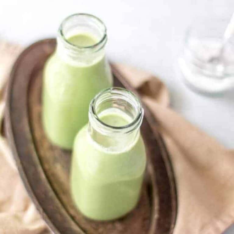 Keto Iced Matcha Latte