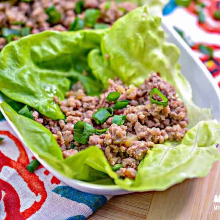 Keto PF Chang's Copycat Asian Lettuce Wraps