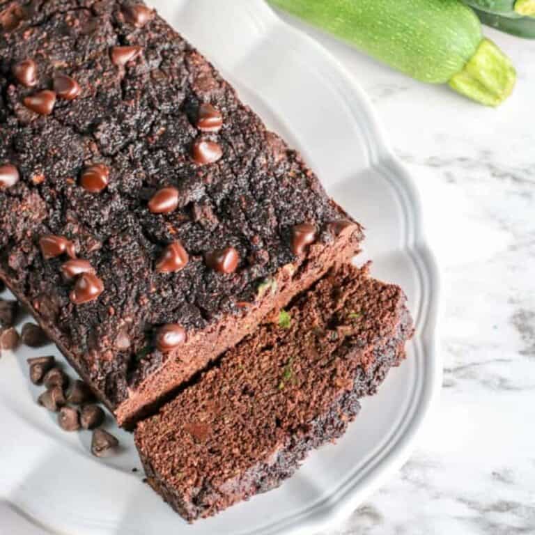 Low Carb Chocolate Zucchini Bread