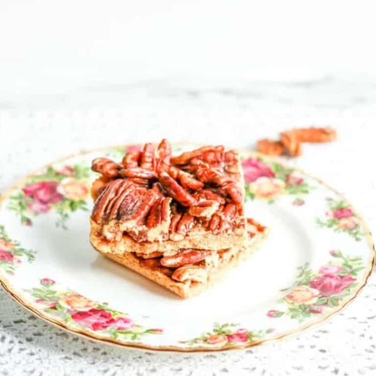Low Carb Pecan Pie Bars
