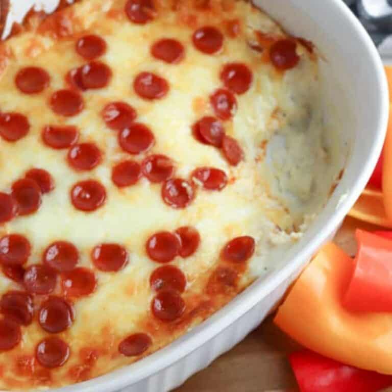 Low Carb Pepperoni Dip