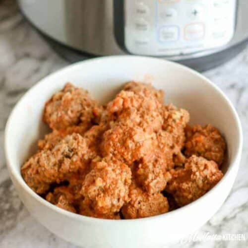 Instant Pot Low Carb Porcupine Meatballs