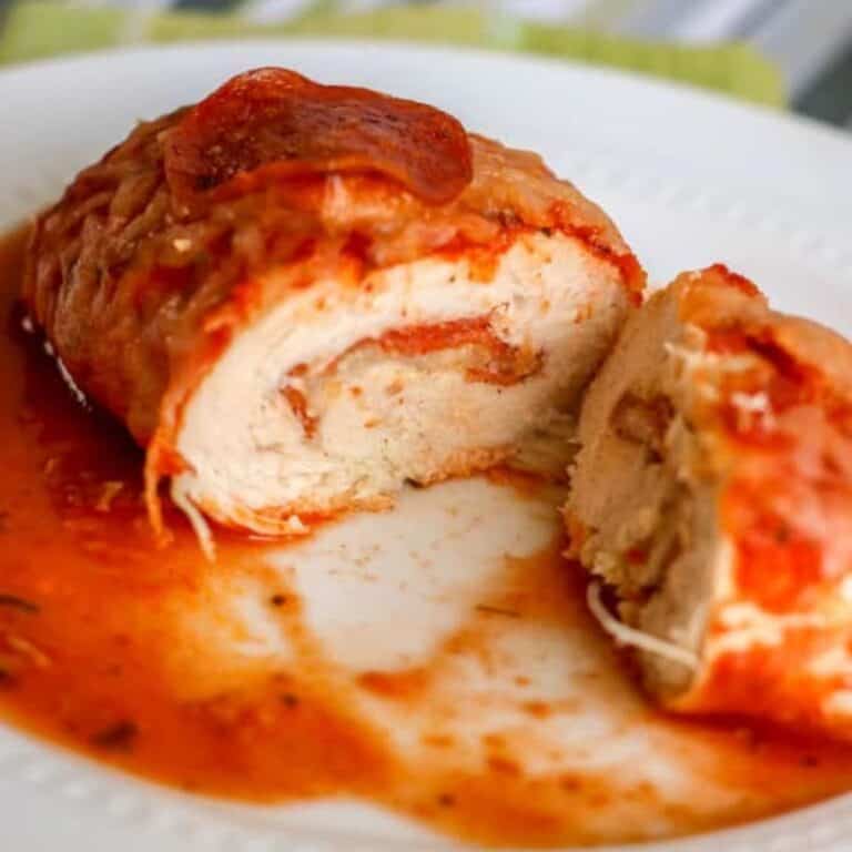 Pizza Stuffed Chicken