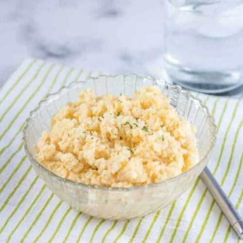 Cheesy Cauliflower Rice