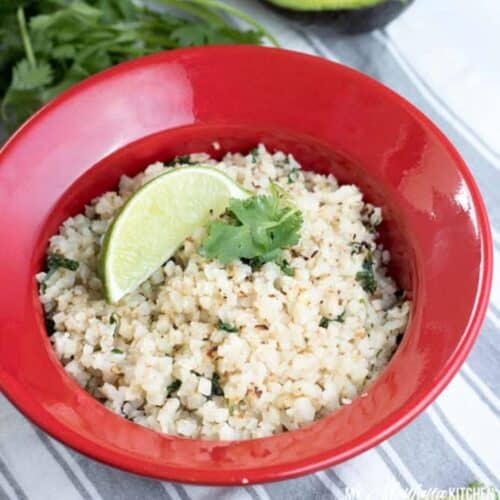Cilantro Lime Cauliflower Rice