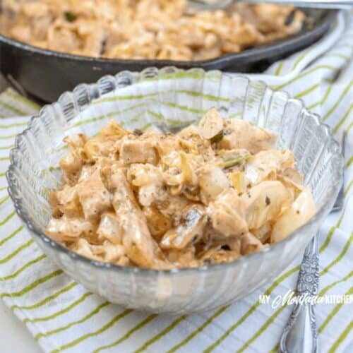 Creamy Cajun Chicken and Cabbage