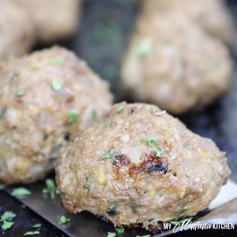 Easy Low Carb Meatballs (Keto, Gluten Free, Dairy Free Option)