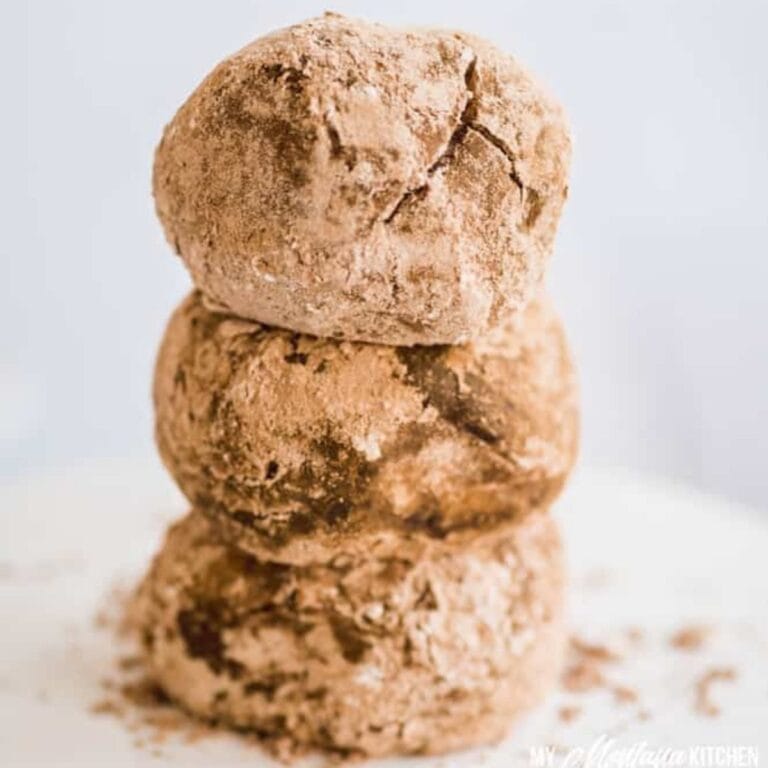 Easy Low Carb Chocolate Truffles with Coffee