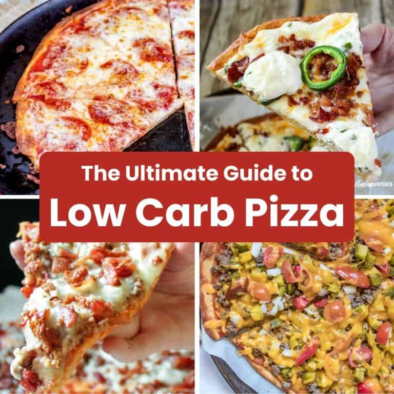 The Ultimate Guide to Low Carb Pizza