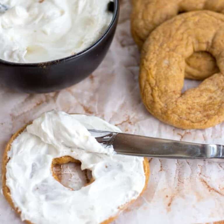 Low Carb Pumpkin Bagels