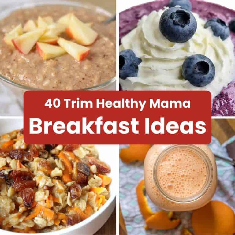 40 Trim Healthy Mama Breakfast Ideas