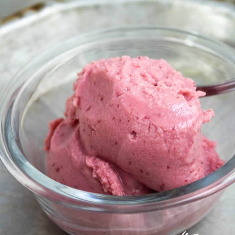 Cherry Kefir Ice Cream