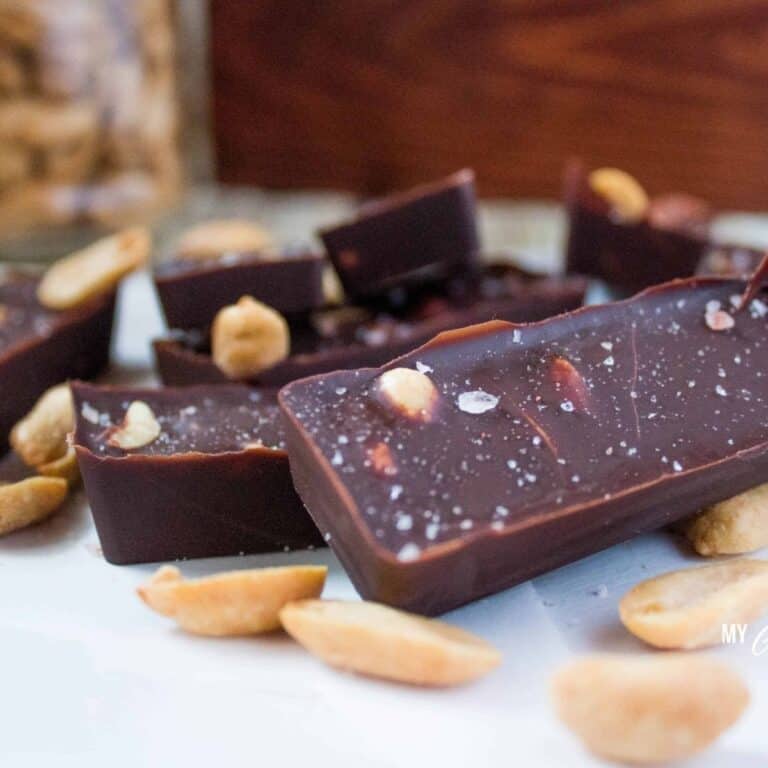 Chocolate Peanut Low Carb Candy Bar