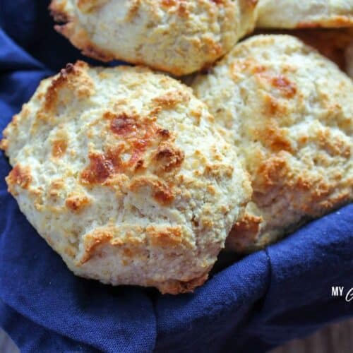 Low Carb Biscuits (THM-Friendly, Gluten Free)
