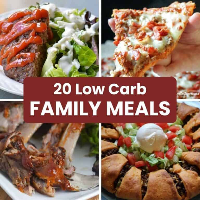 20 Low Carb Family Meals