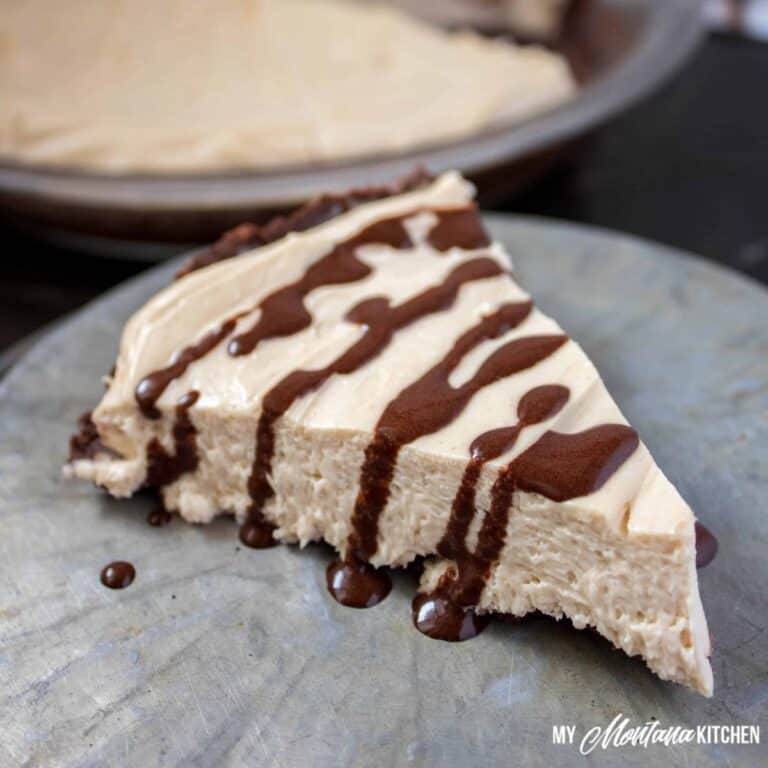 Low Carb Peanut Butter Pie