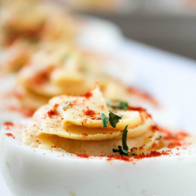 Smoky Deviled Eggs