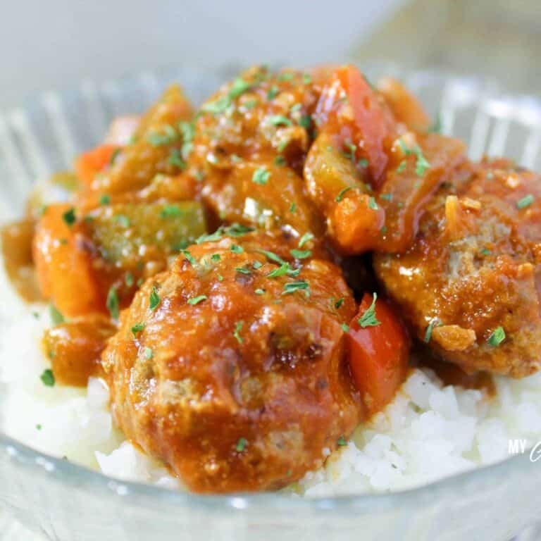 Sweet and Sour Meatballs (Low Carb)
