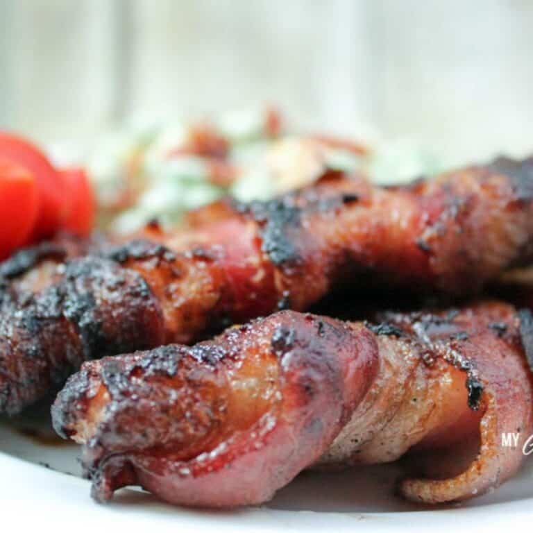 Bacon Wrapped Pork Chops (THM-S, Low Carb)