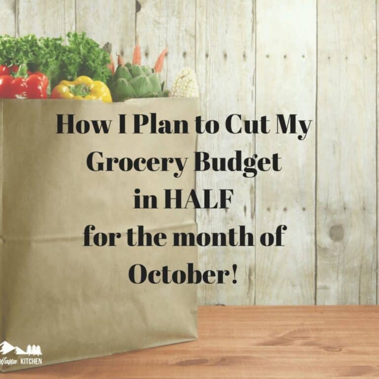 October Grocery Challenge - Week 1