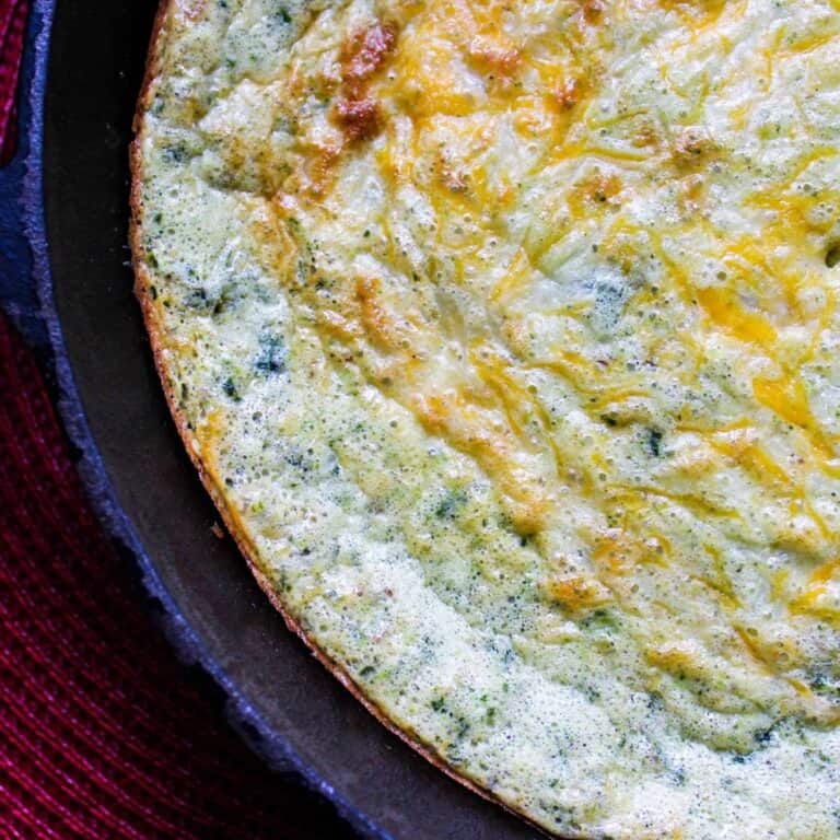 Bacon and Eggs Cottage Casserole {THM-S, Low Carb}